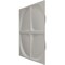 Ekena Millwork 19 5/8in. W x 19 5/8in. H Edmund EnduraWall Decorative 3D Wall Panel Covers 2.67 Sq. Ft. WP20X20EUISG - alternate 3